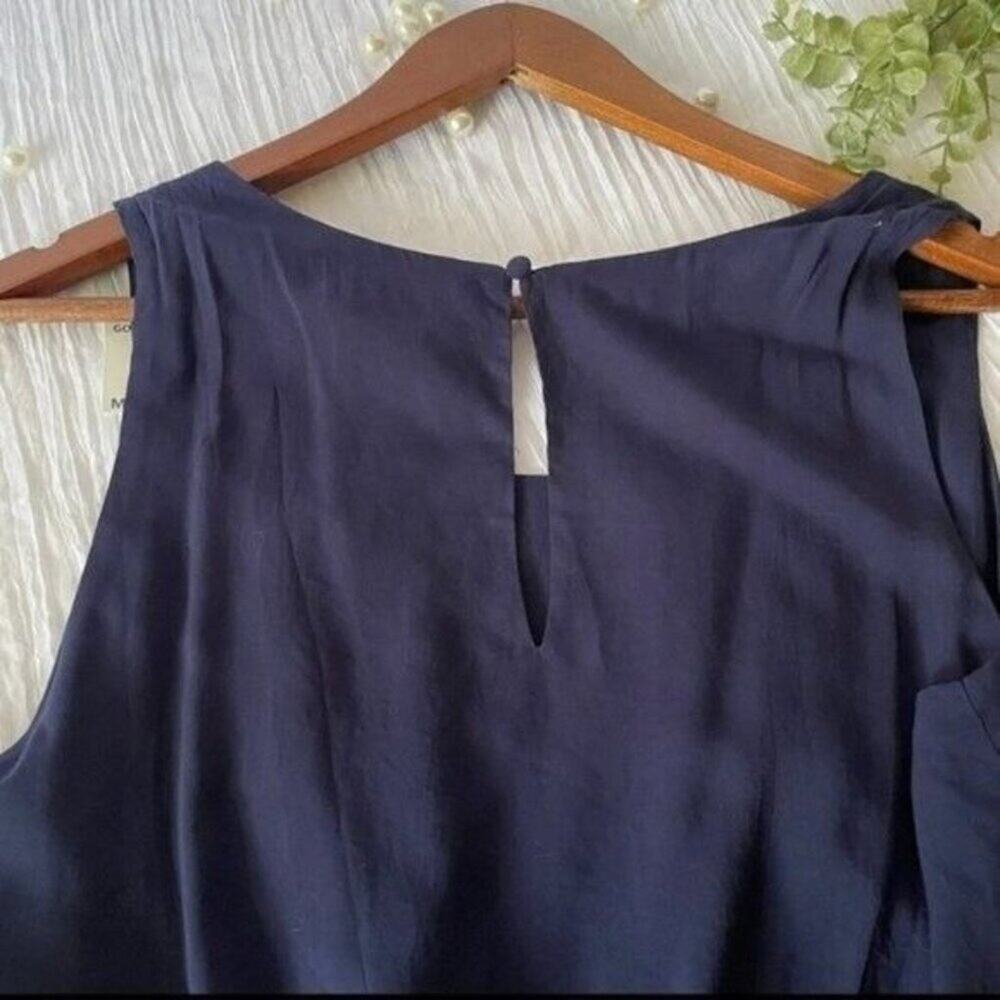 41 Hawthorn Dress Womens Medium NWT Sleeveless Nautical Fit & Flare Blue/White - Picture 5 of 7